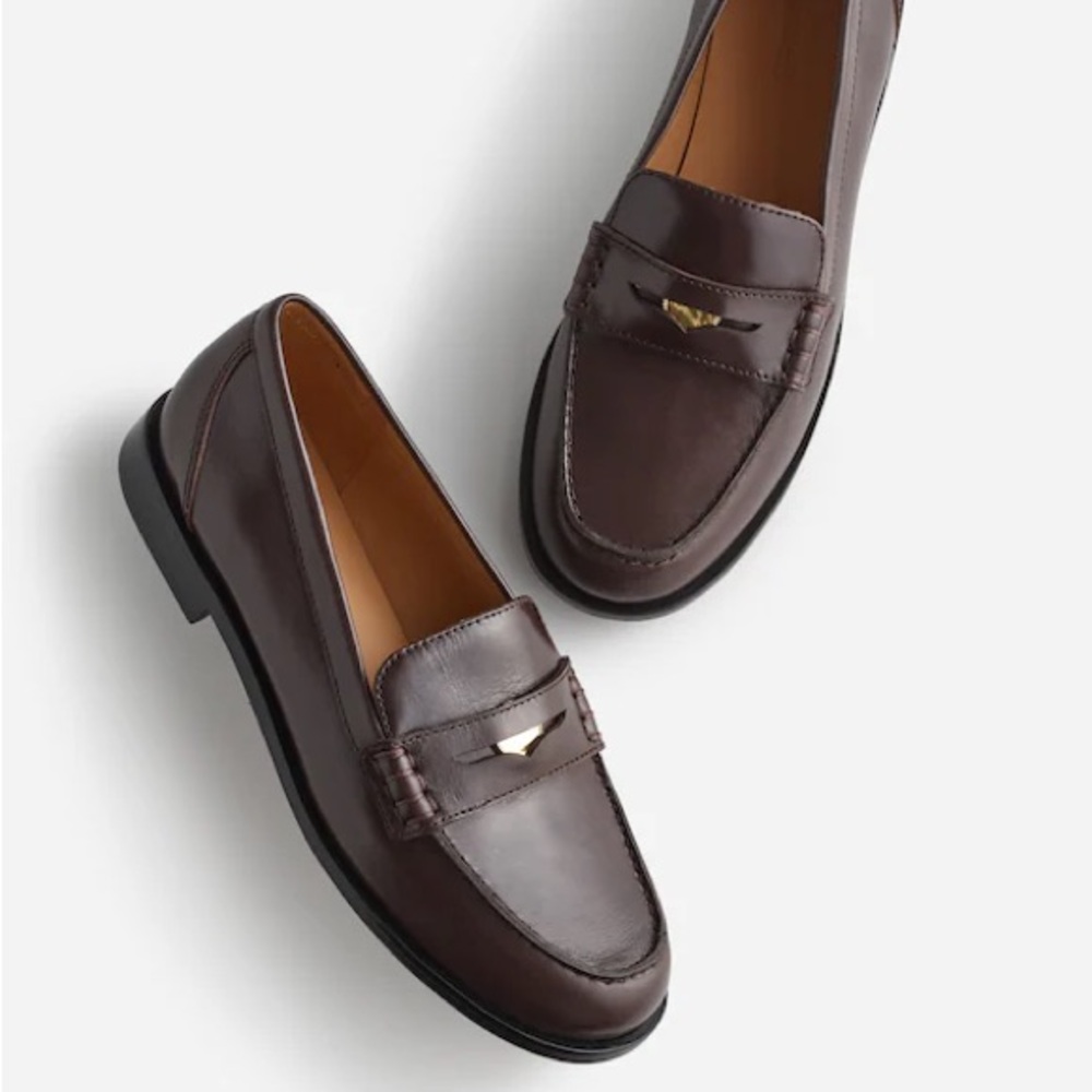 Madewell: The Grayson Penny Loafer in Turkish coffee